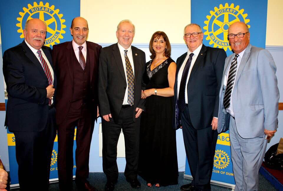 Rotary Club of Dumbarton’s fabulous charity dinner