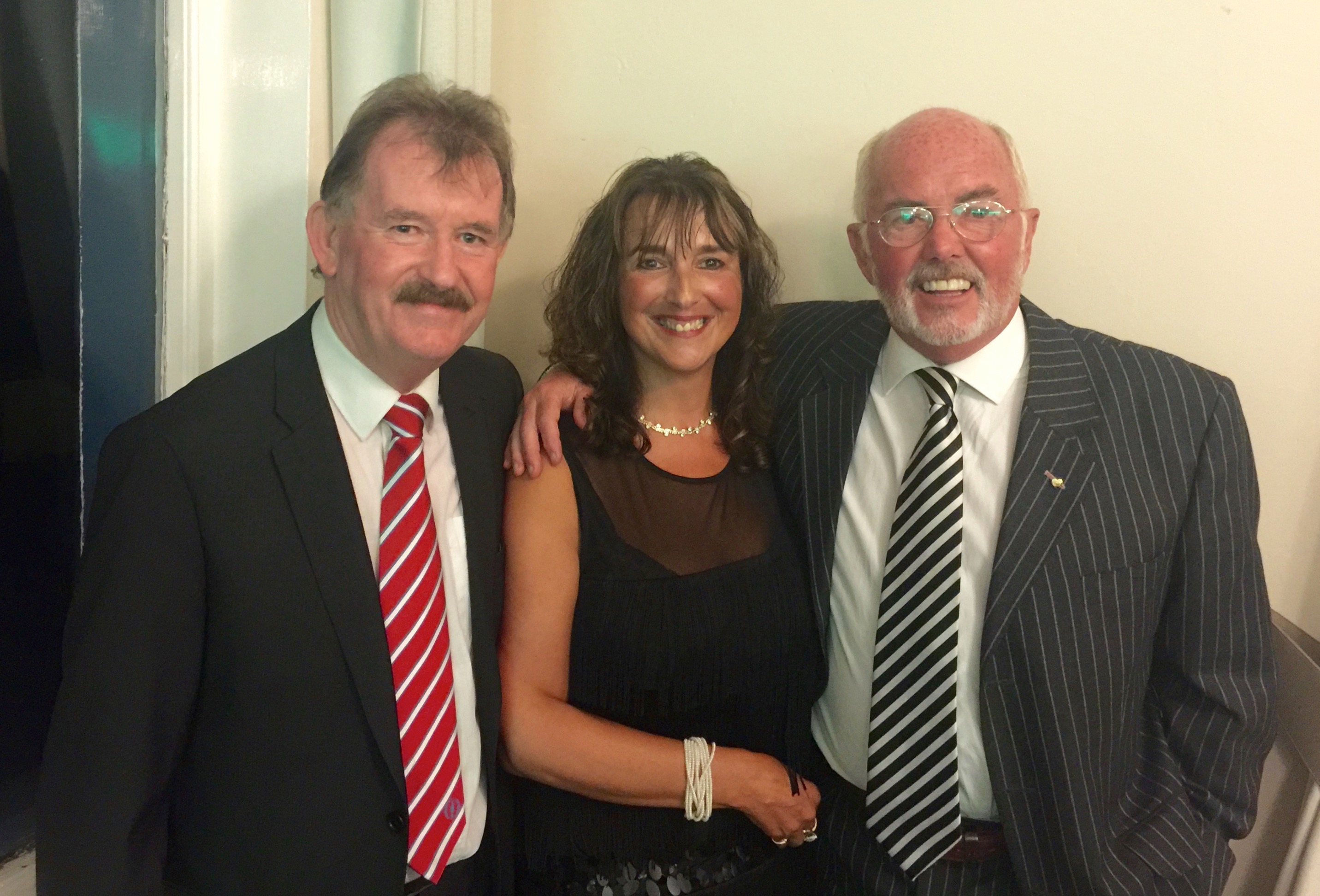 Cullen Links Sportsman's Dinner with guest speaker, Chick Young and MC, Dave Edwards.